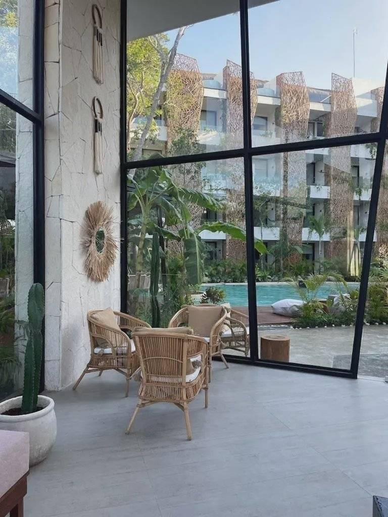 Encantador departamento con jacuzzi en Tulum 5