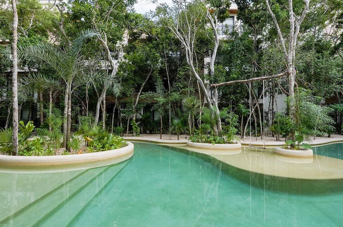 Estudio moderno con alberca privada en Tulum 3