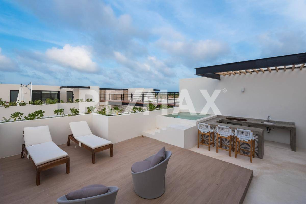 Penthouse de lujo con jacuzzi y vistas en Tulum 1
