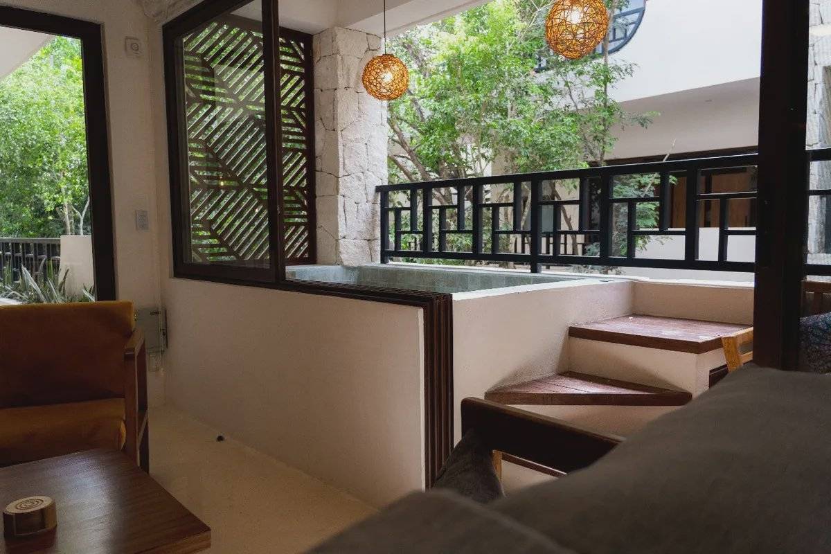 Departamento con Jacuzzi en Tulum Holistika 4