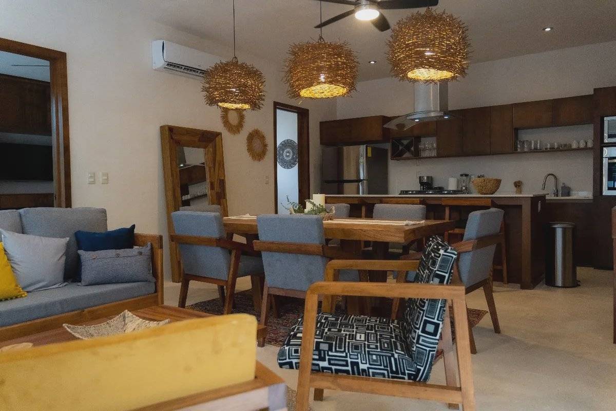 Departamento con Jacuzzi en Tulum Holistika 2