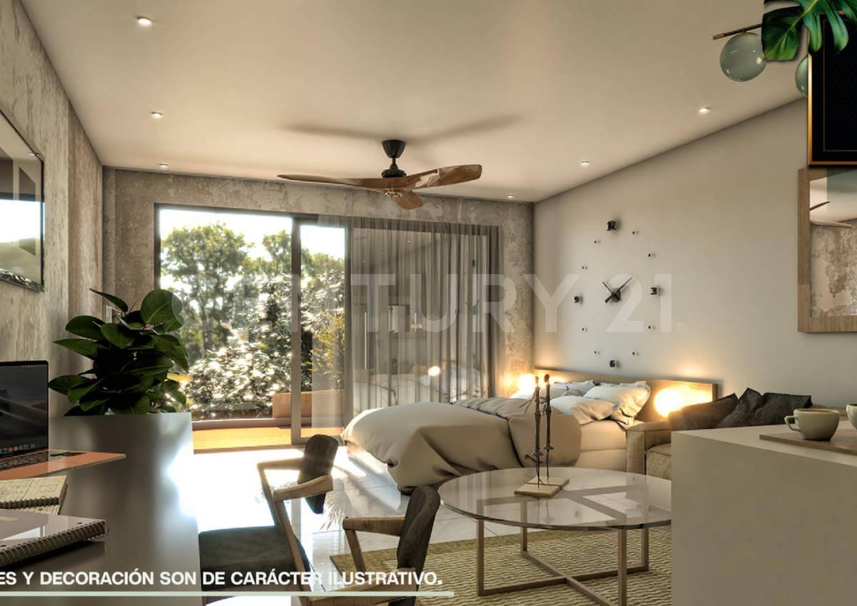 Exclusivo departamento en Tulum con piscina 2