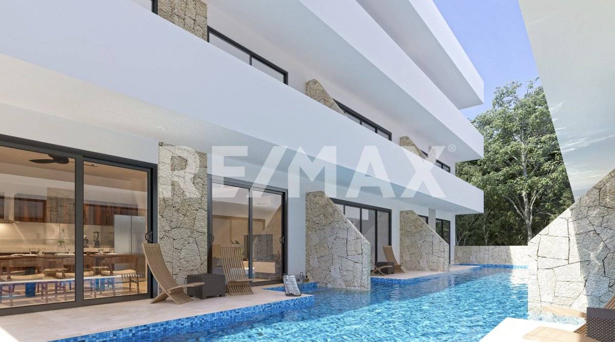 Departamento exclusivo con acceso swim-up en Tulum 2
