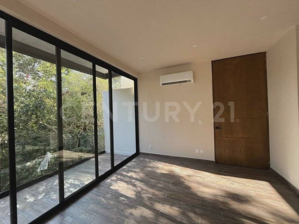Moderno departamento en Tulum con balcón selva 4