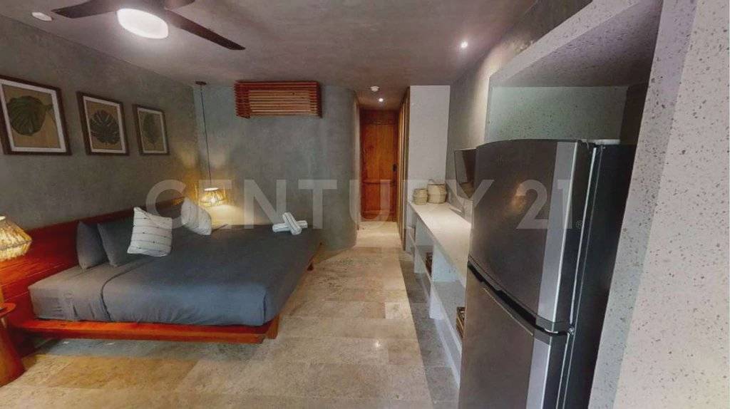 Estudio amueblado con alberca en Tulum 2