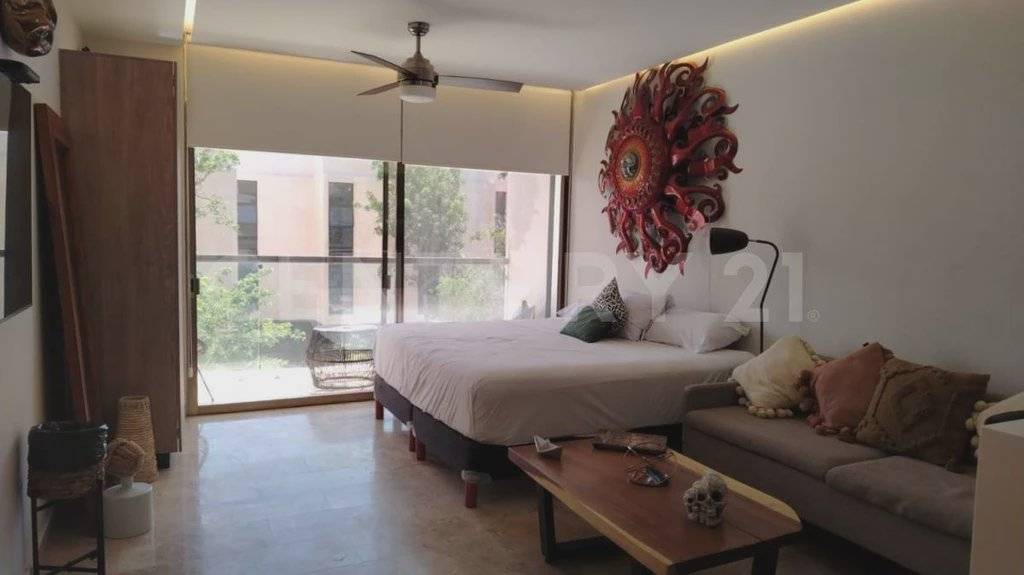 Estudio amueblado con piscina en Tulum 3