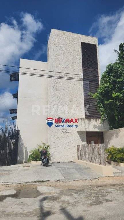 Departamento con alberca y vista en Tulum 1