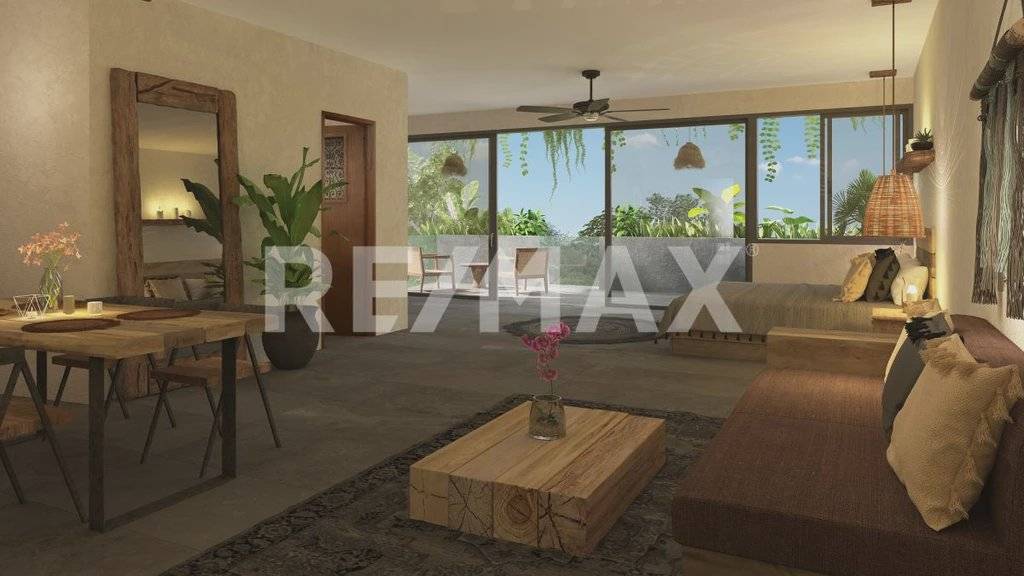 Estudio con terraza y opción a alberca privada 2