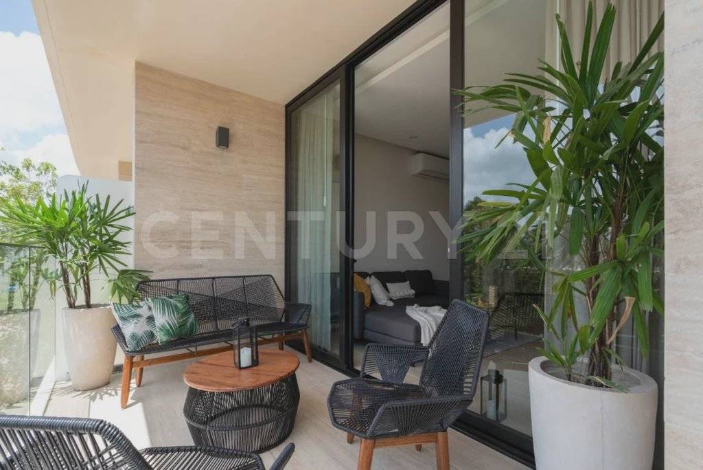 Exclusivo departamento con terraza en Tulum 3