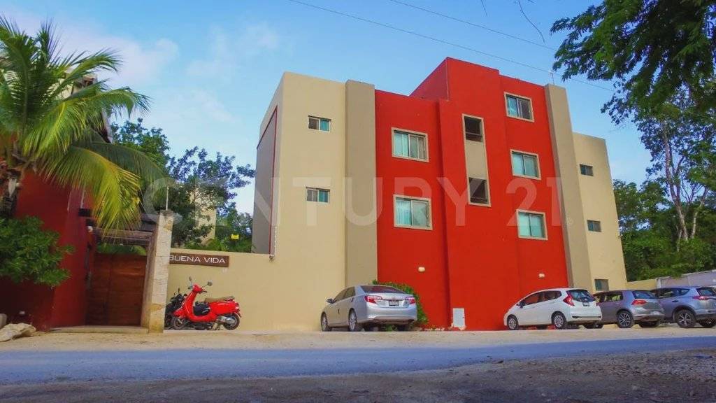 Departamento amueblado en Tulum con piscina 2