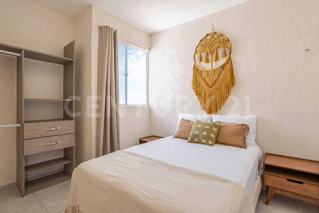 Departamento amueblado en Tulum con alberca 2