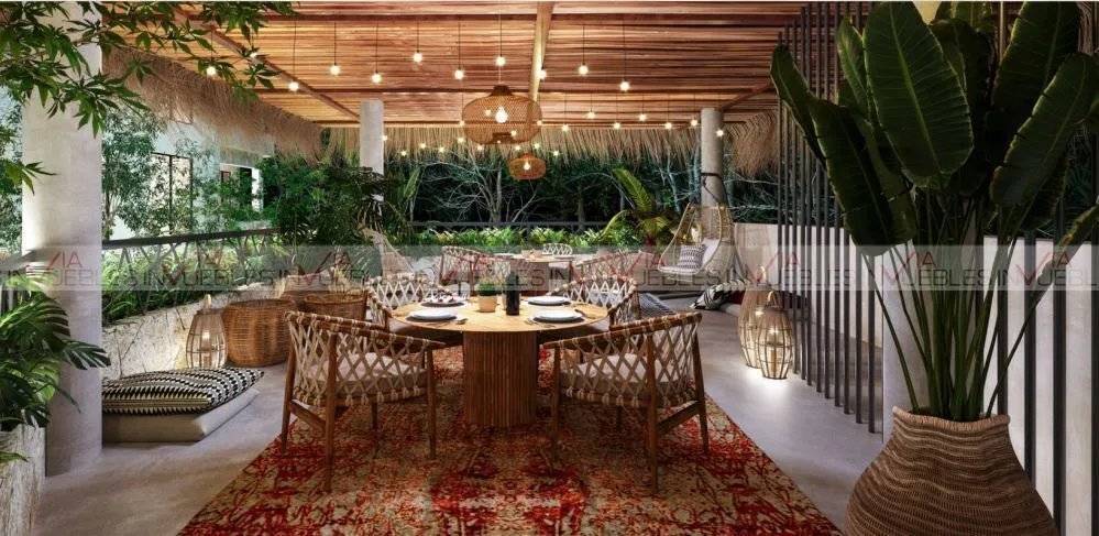 Exclusivo departamento con terraza en Tulum 4