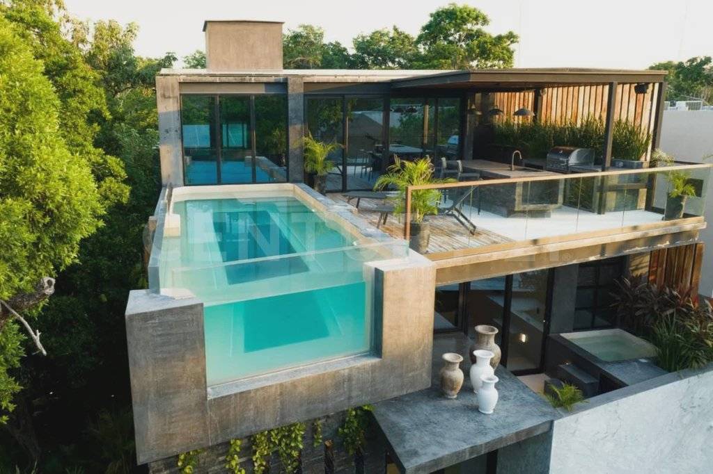 Villa de lujo con alberca infinita en Tulum 1