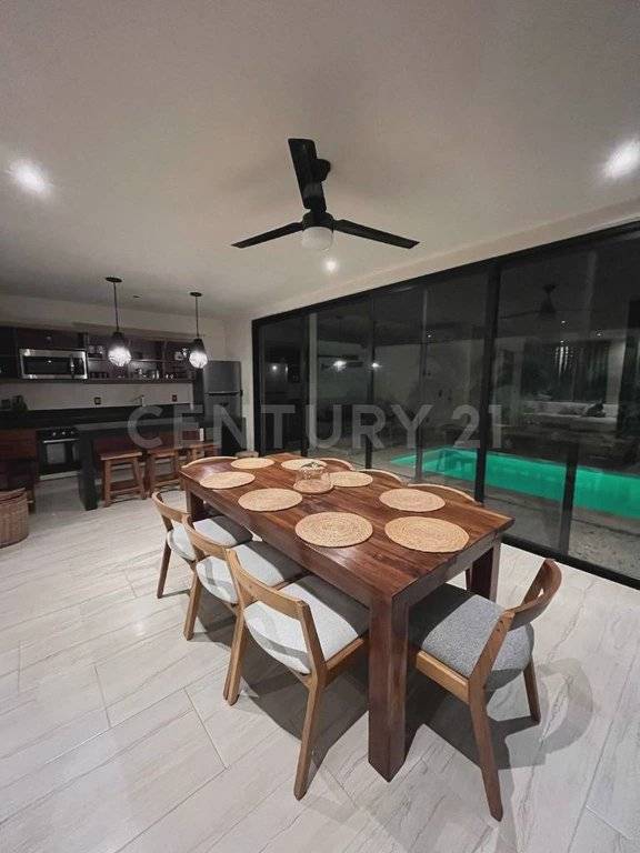 Casa en Tulum con alberca privada y lujo 3