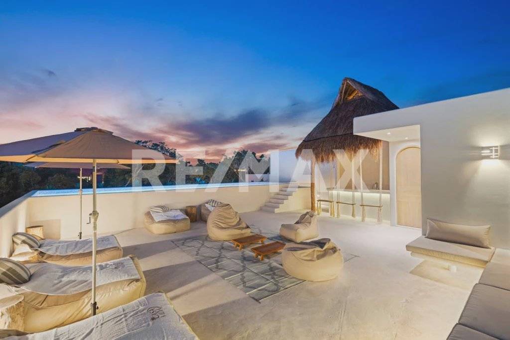 Villa de lujo con alberca infinita en Tulum 5