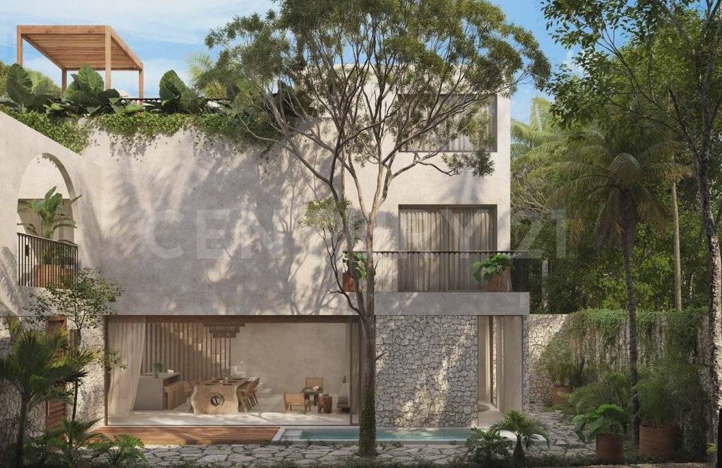 Lujoso departamento en Tulum con amenidades 1