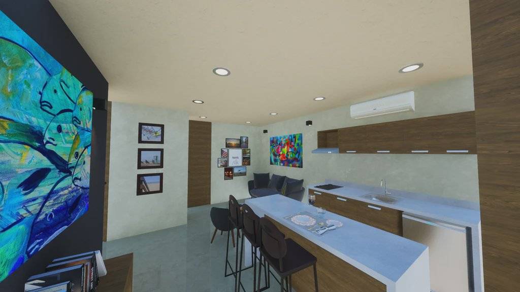 Departamento moderno en Aldea Zamá, Tulum 3