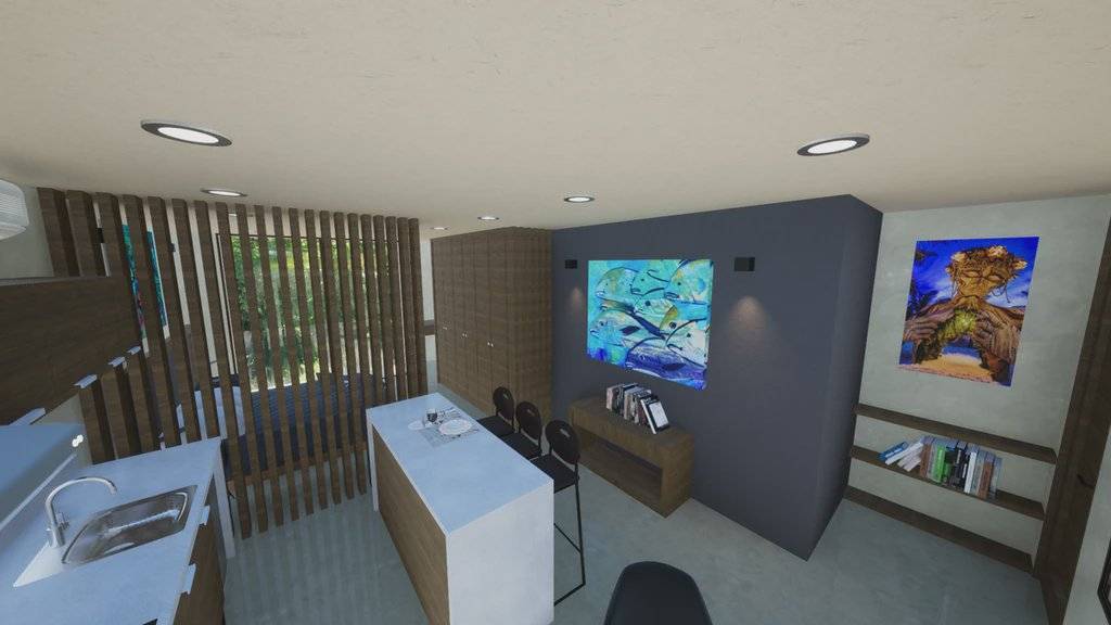 Departamento moderno en Aldea Zamá, Tulum 2