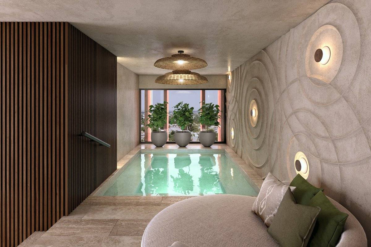 Apartamento de lujo en la naturaleza de Tulum 2