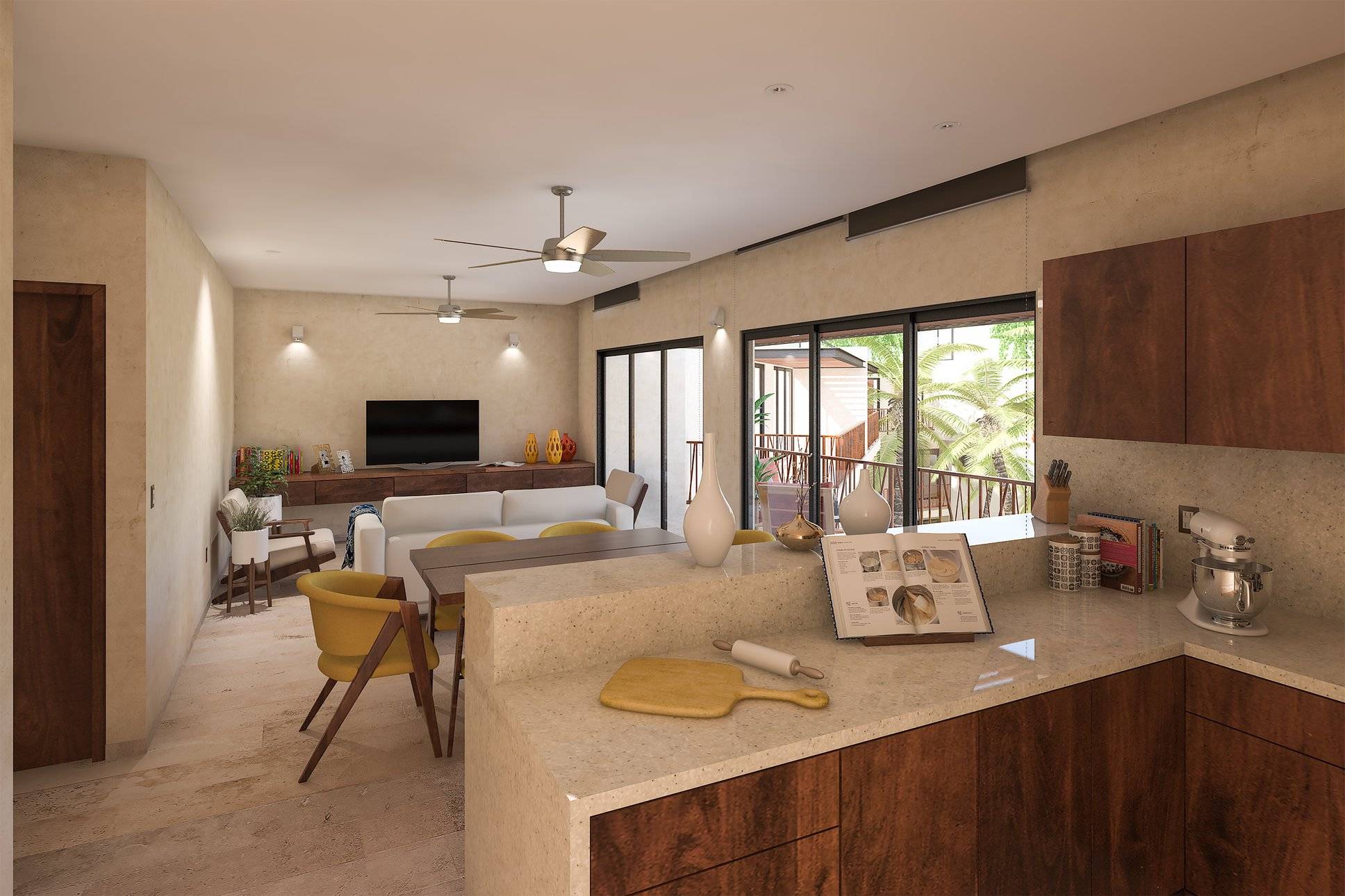 Departamento en Tulum: Naturaleza y Relax 4