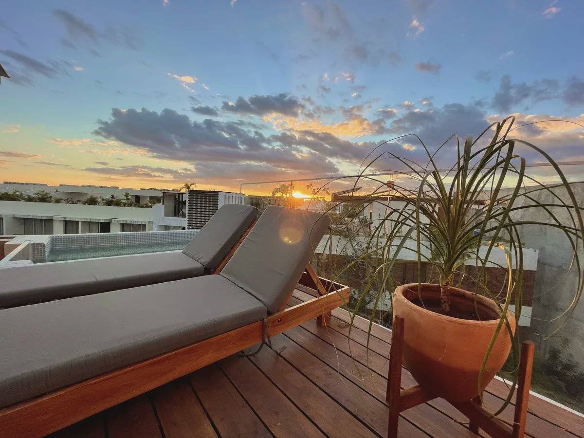 Penthouse en Tulum con alberca privada y rooftop 5