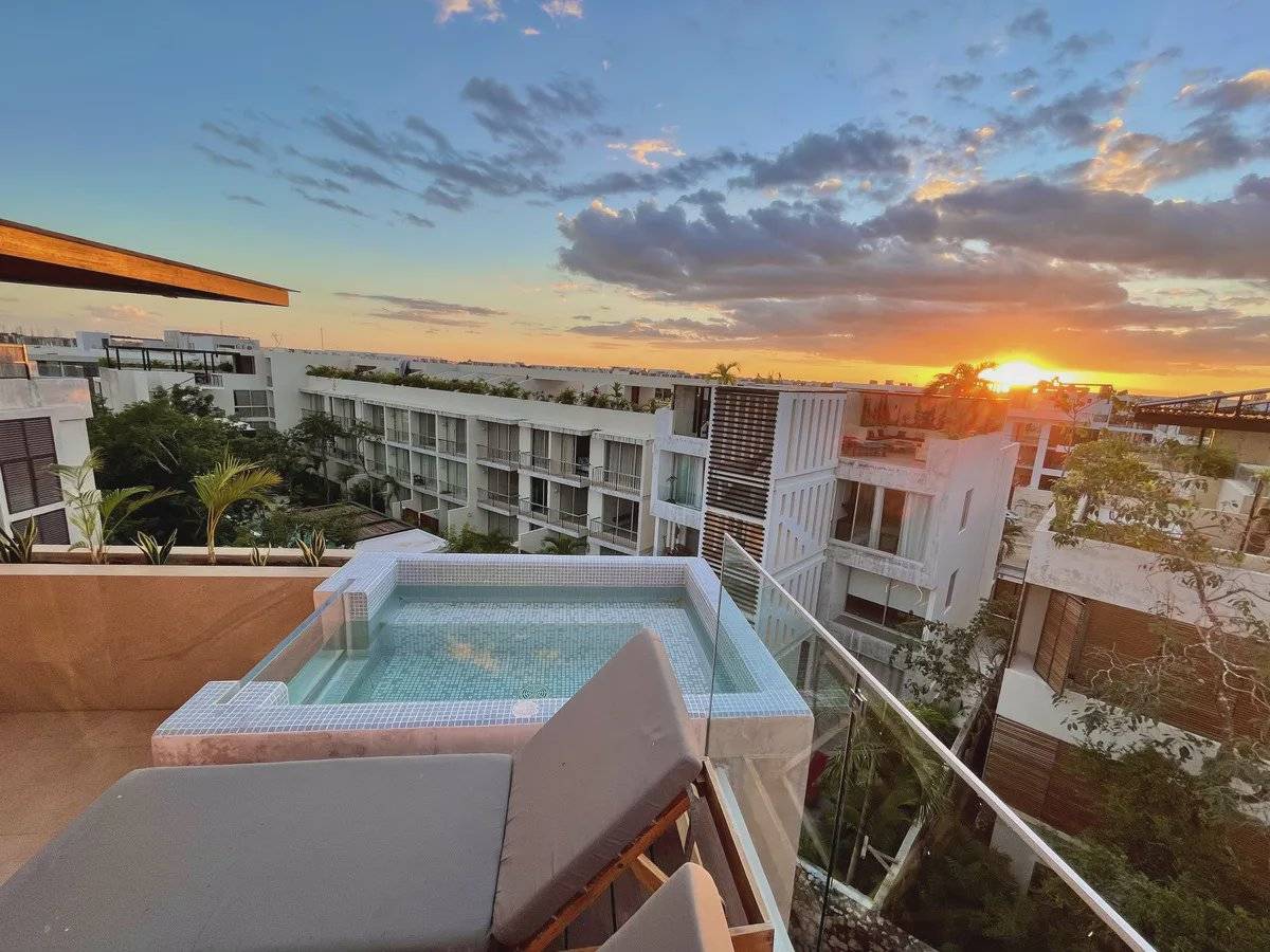 Penthouse en Tulum con alberca privada y rooftop 2