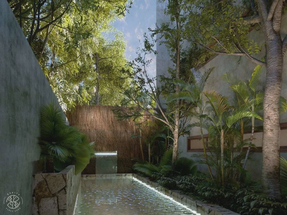 Departamentos de lujo en Aldea Zamá, Tulum 2