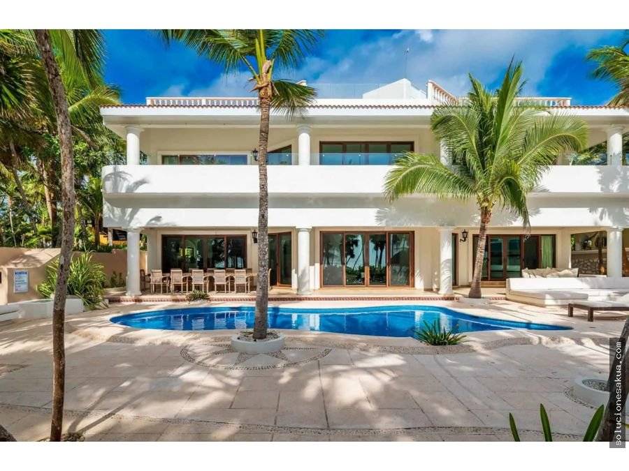 Villa frente al mar en Soliman Bay, Tulum 3