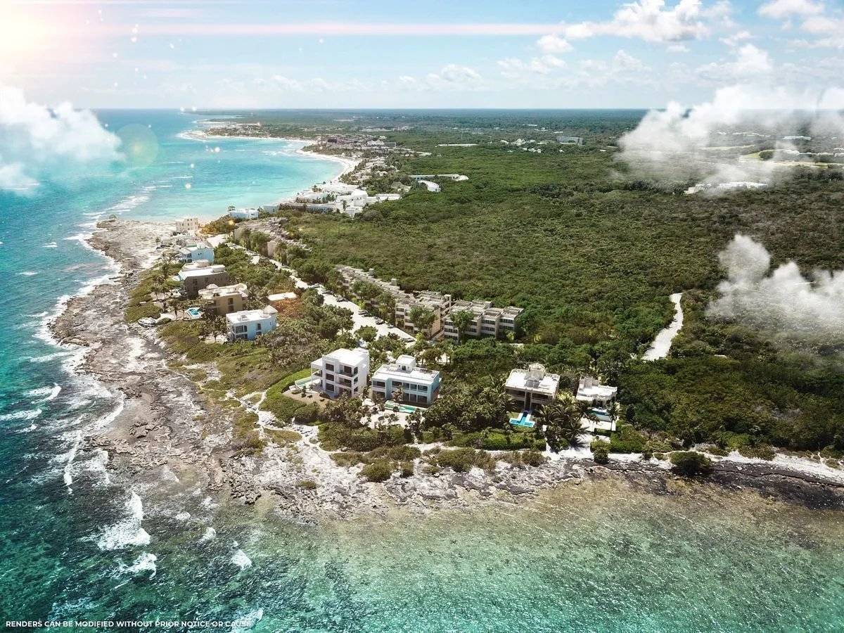 Departamento de playa con acceso al mar en Akumal 2