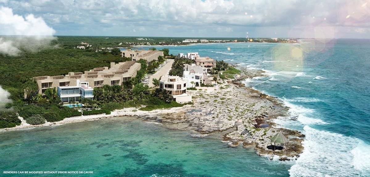 Departamento de playa con acceso al mar en Akumal 3