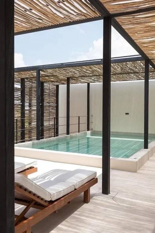 Departamento nuevo con alberca en Tulum 2