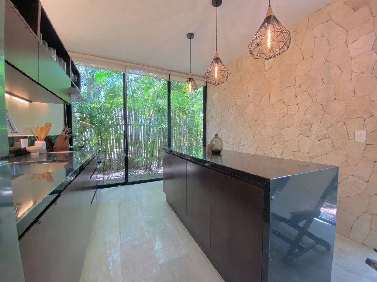 Departamento llave en mano con piscina en Tulum 1