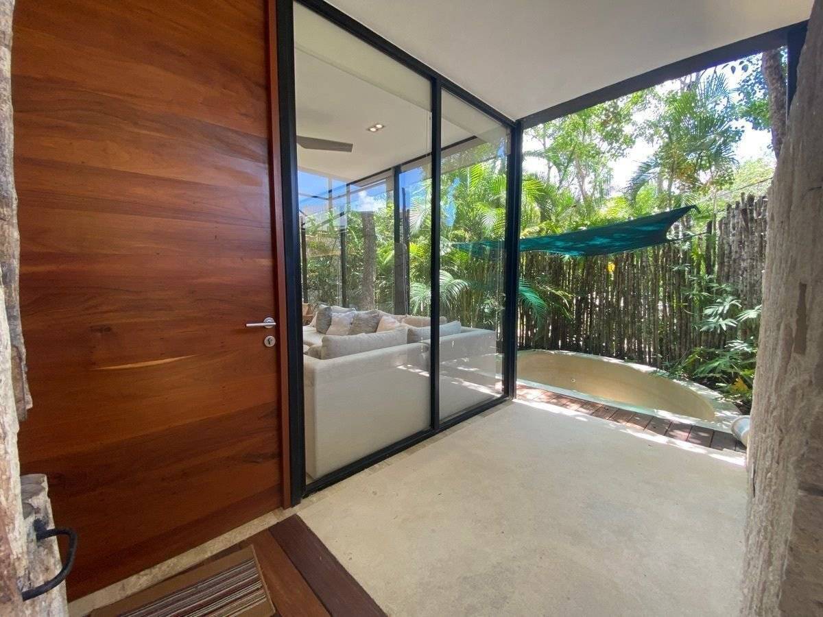 Departamento llave en mano con piscina en Tulum 2
