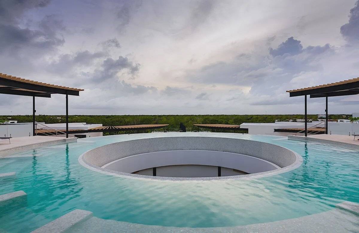 Estudio amueblado con alberca 360 en Tulum 2
