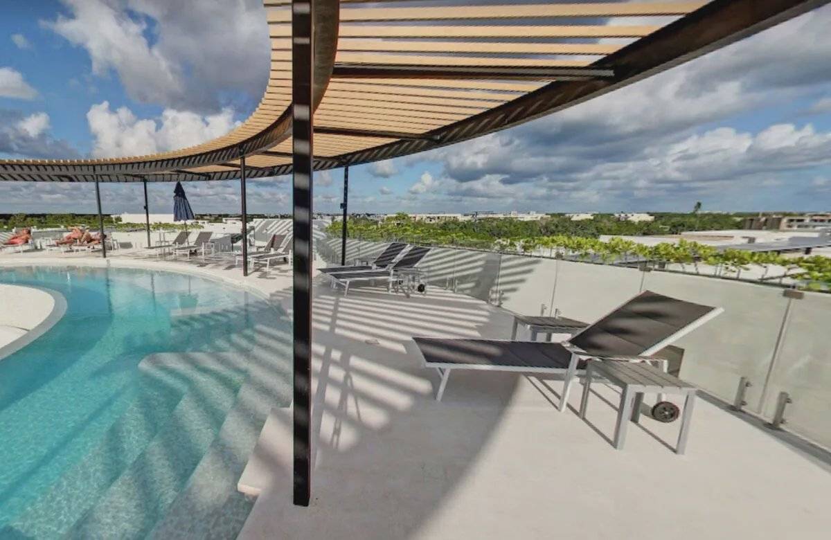 Estudio amueblado con alberca 360 en Tulum 1