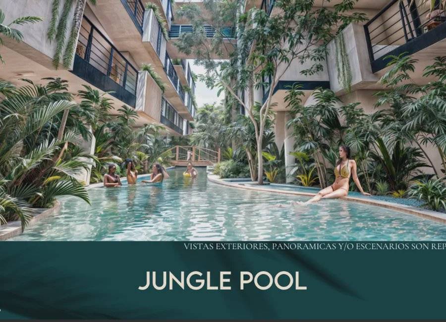 Vive la magia de Tulum en este moderno departamento 1