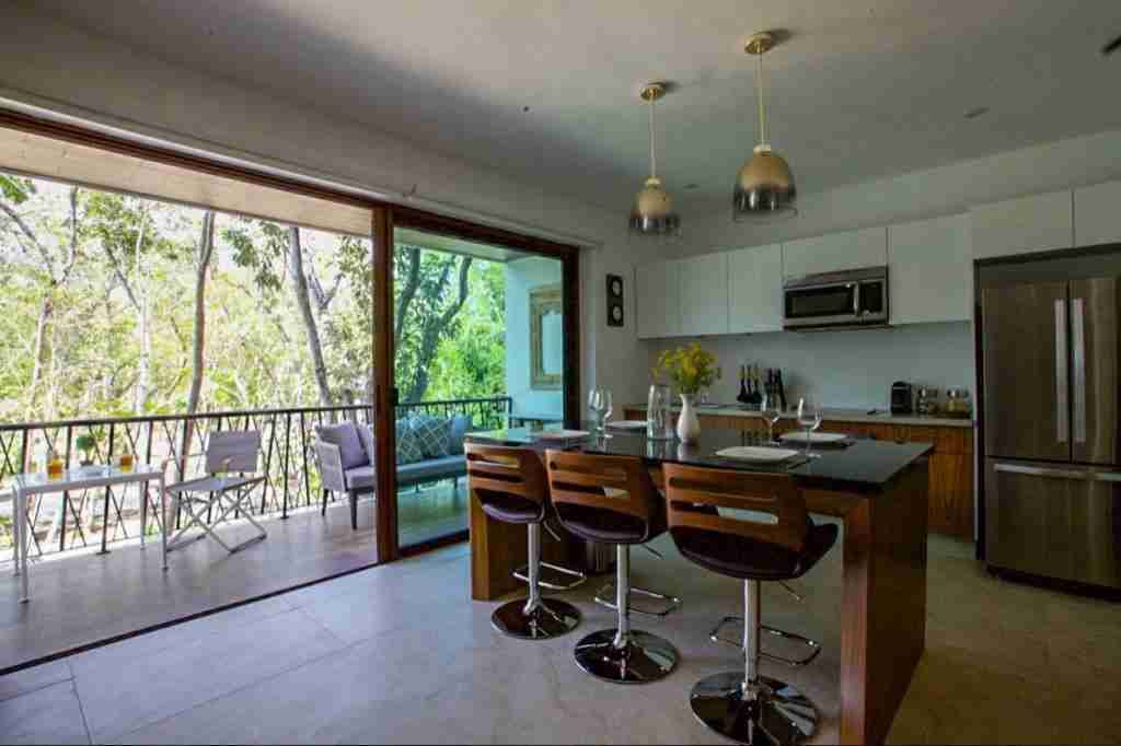 Departamento amueblado en Aldea Tulum 5