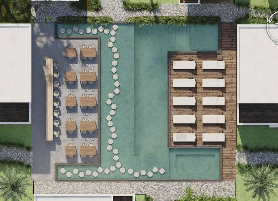 Casa moderna con alberca y amenities en Tulum 4