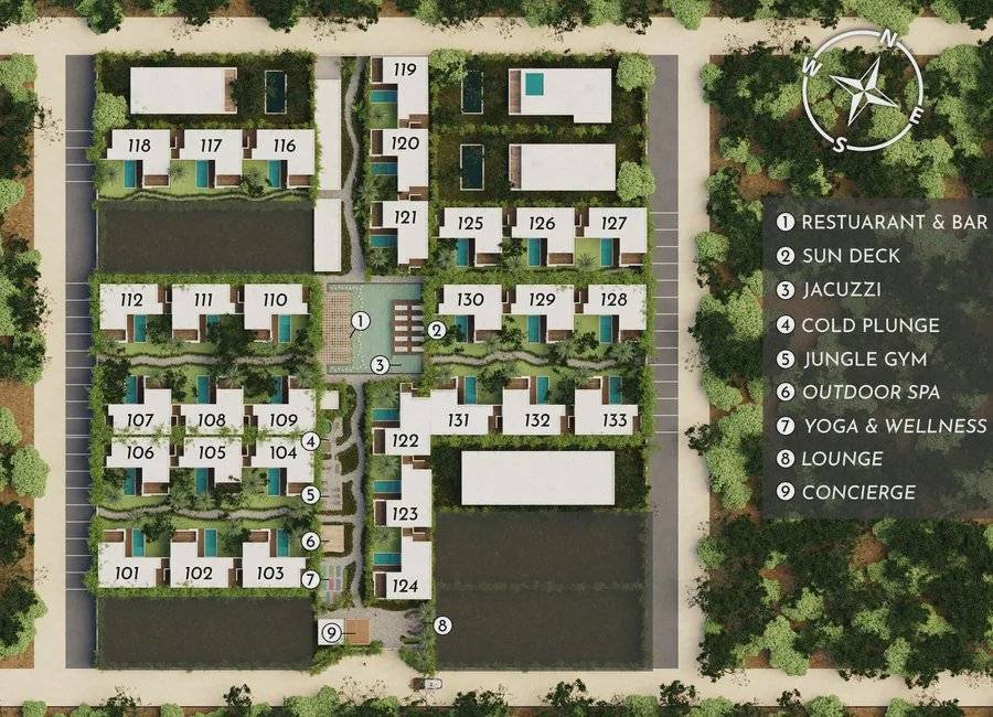 Casa moderna con alberca y amenities en Tulum 3