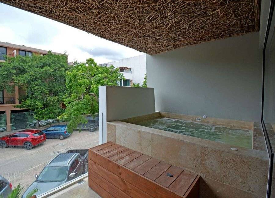 Departamento de lujo con alberca privada en Tulum 4