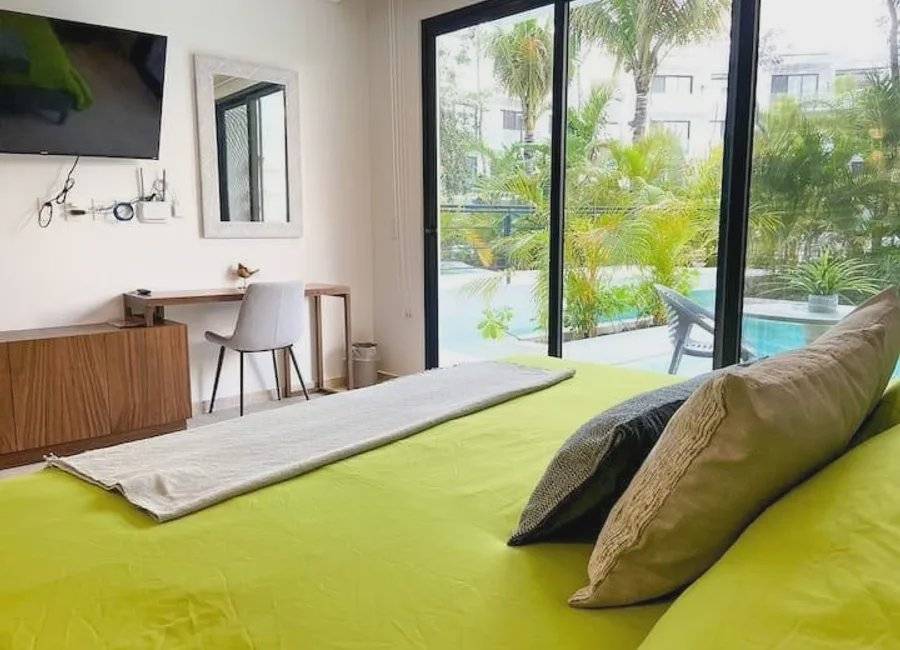 Estudio Swim Up en Tulum con acceso a playa 4