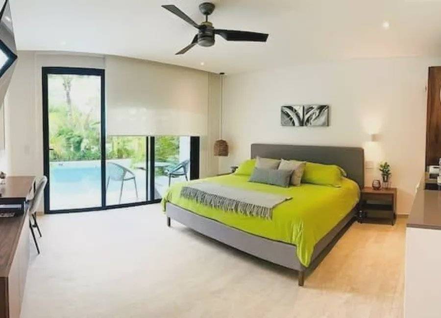 Estudio Swim Up en Tulum con acceso a playa 3