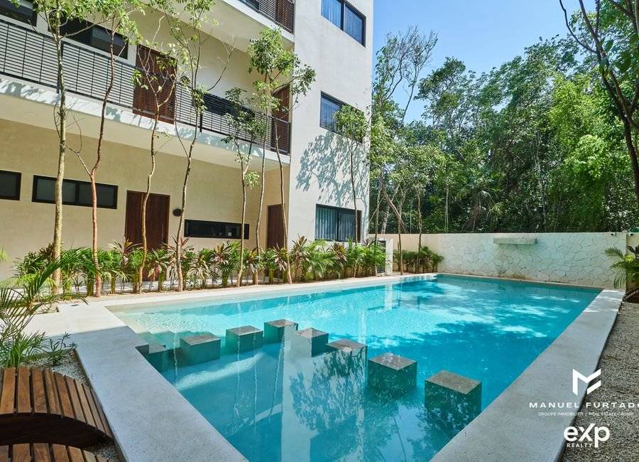 Refugio tropical en Aldea Zama con jacuzzi 2