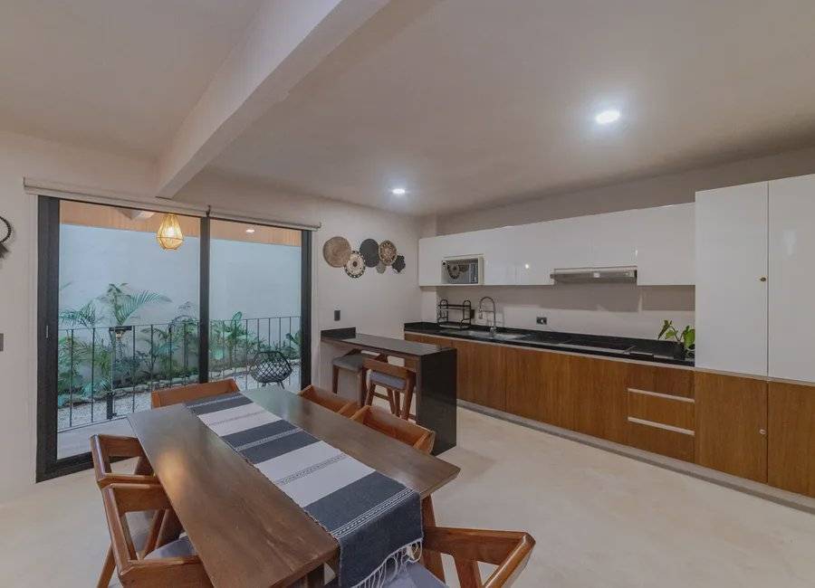 Departamento amueblado con alberca en Tulum 2