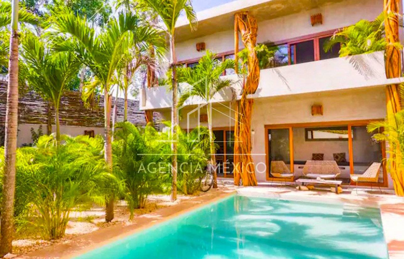 Villas de lujo con alberca en Tulum 2