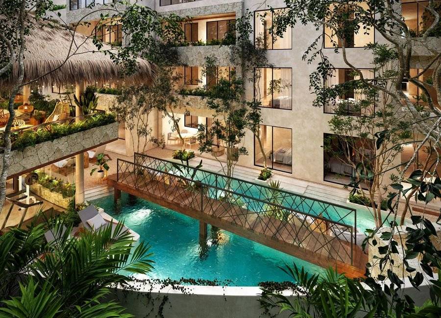Departamento moderno en el corazón de Tulum 3