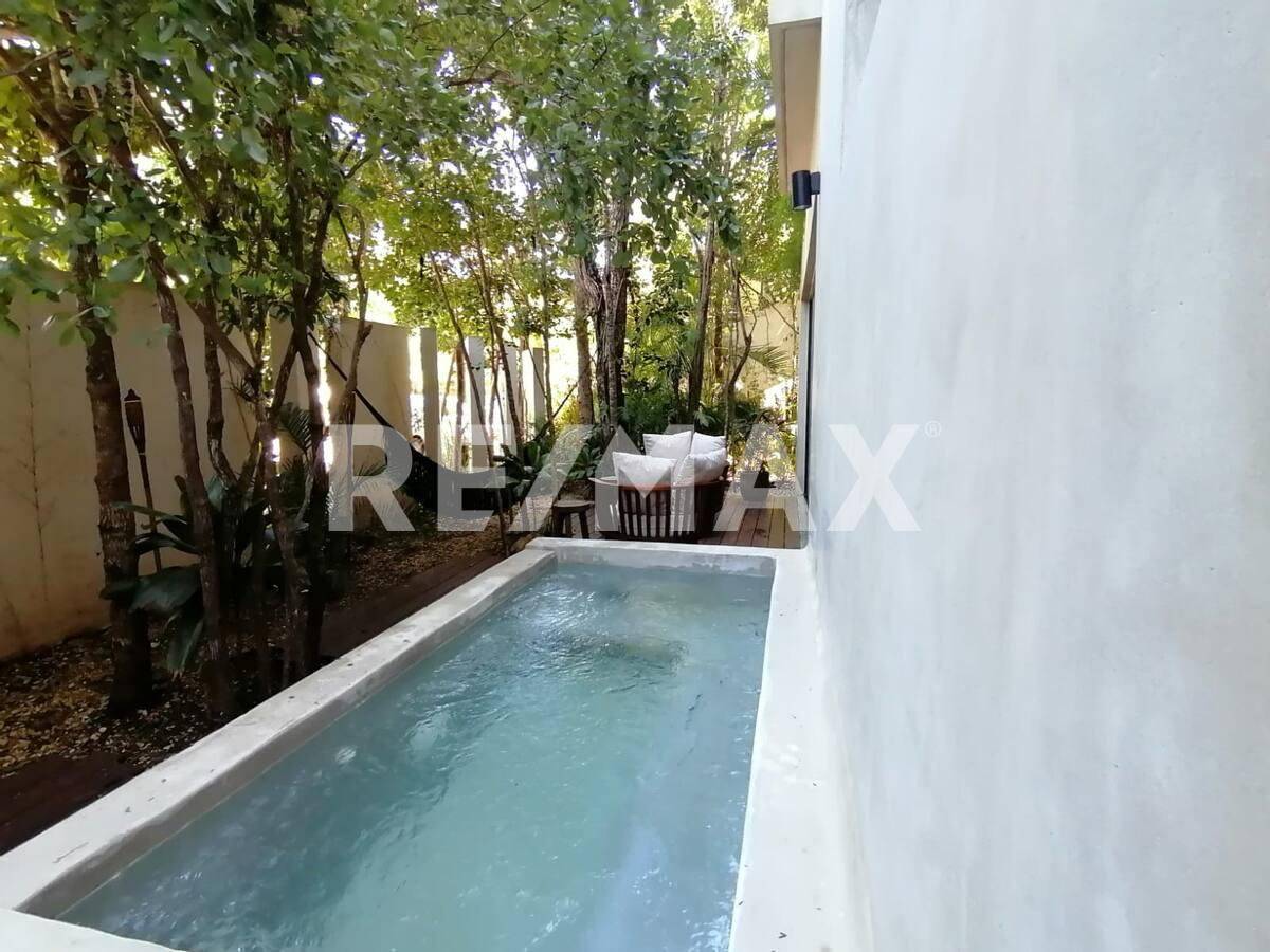 Refugio tropical con jacuzzi en Tulum 1