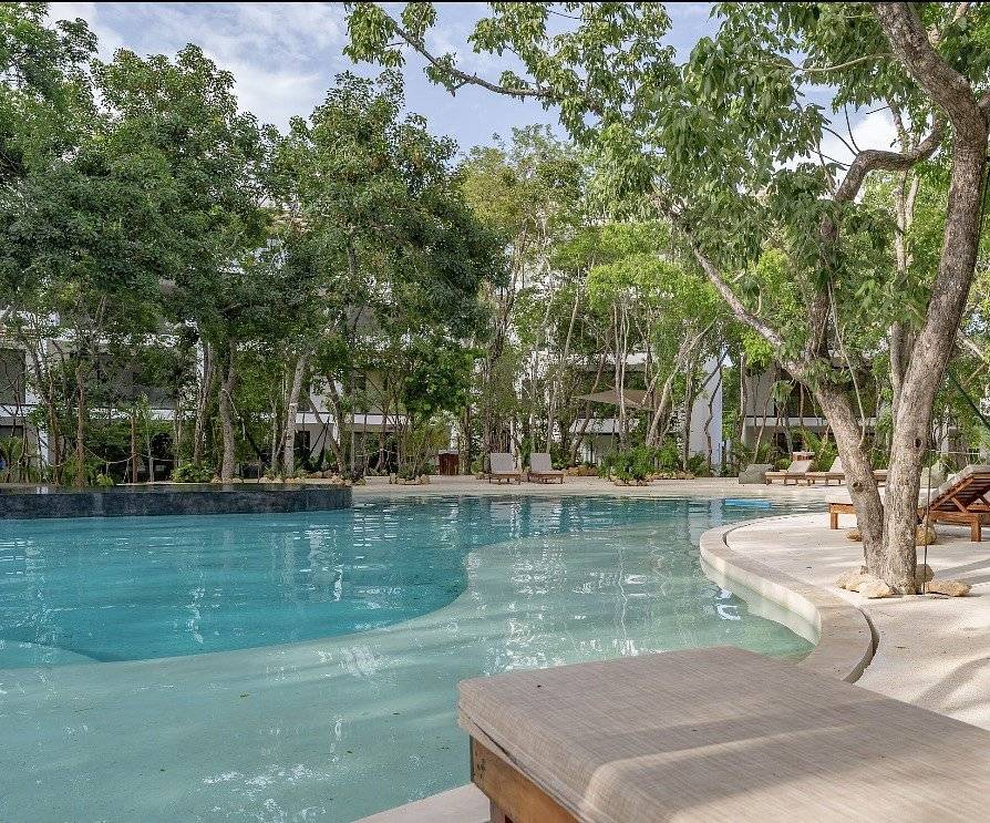Moderno penthouse con piscina privada en Tulum 3