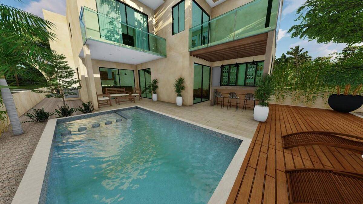 Refugio de lujo en Tulum Country Club 1