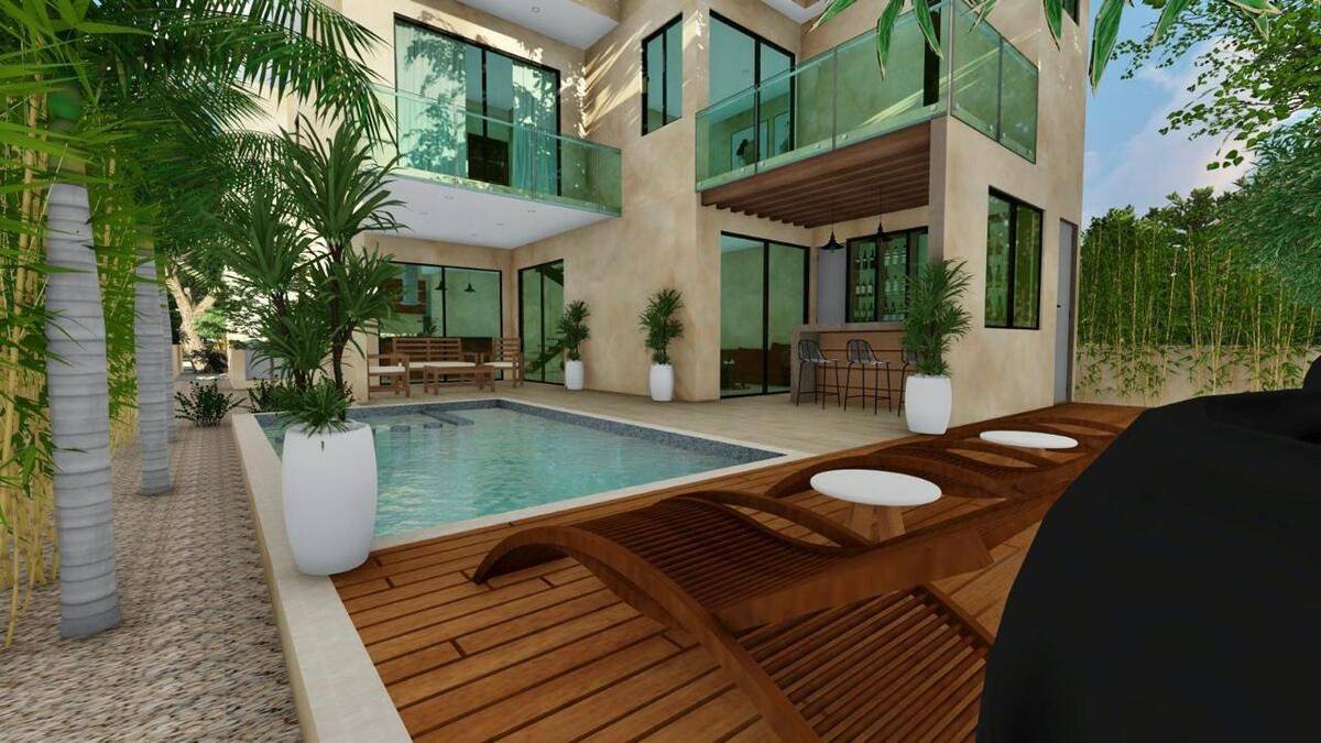 Refugio de lujo en Tulum Country Club 5
